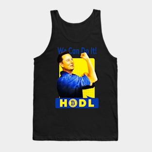 We can hodl it Tank Top